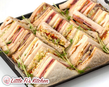 buffet sandwich platter